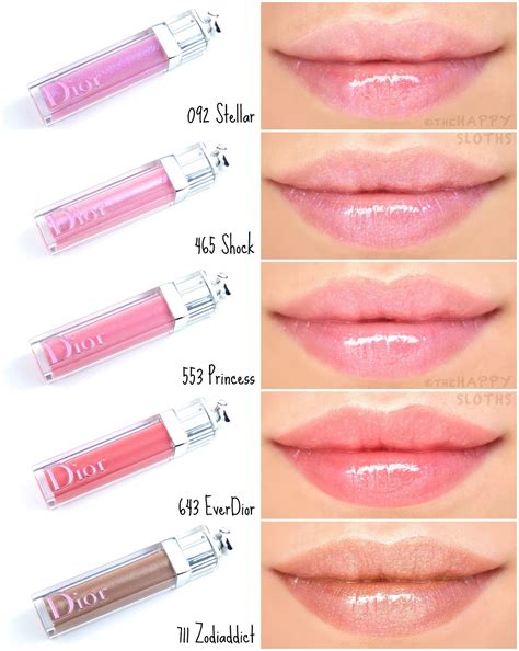 gloss dior addict stellar|Dior lip gloss color chart.